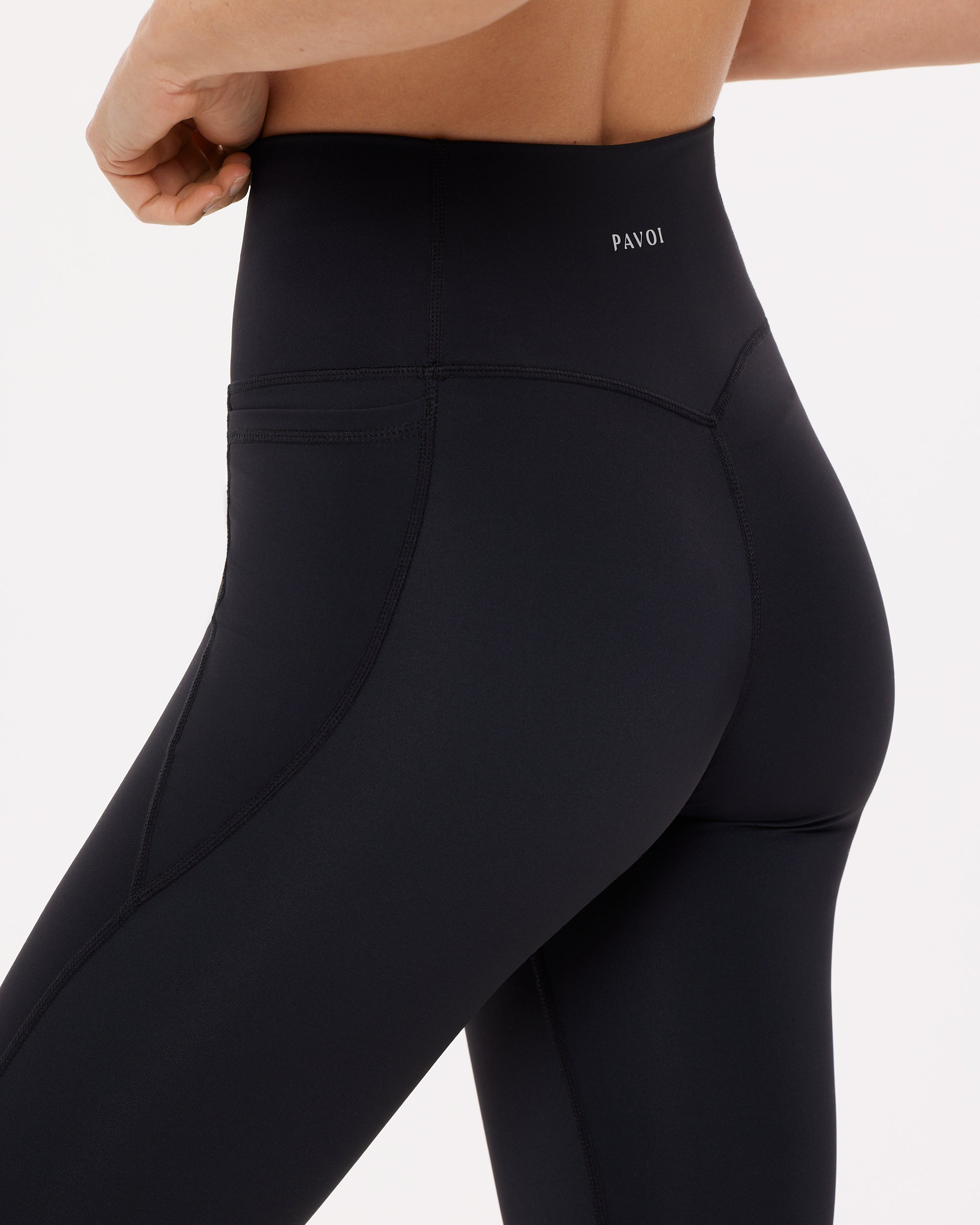 High-Waisted Butt Lifting Tall-Length Leggings with Pockets