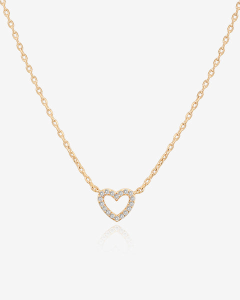 Open Heart Necklace – PAVOI