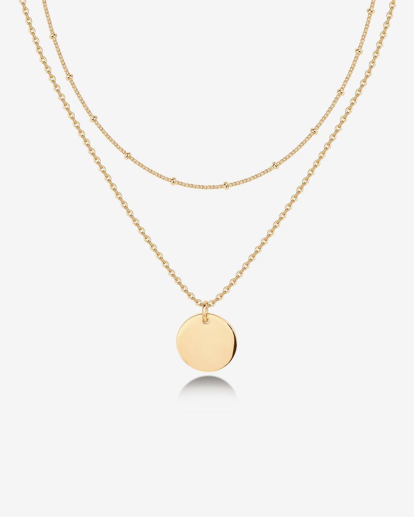 Layered Necklaces at PAVOI  14K Gold Plated Necklaces for Everyday