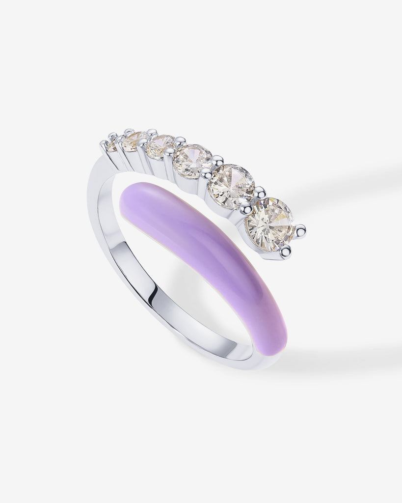 #Variant_White Gold / Purple Enamel