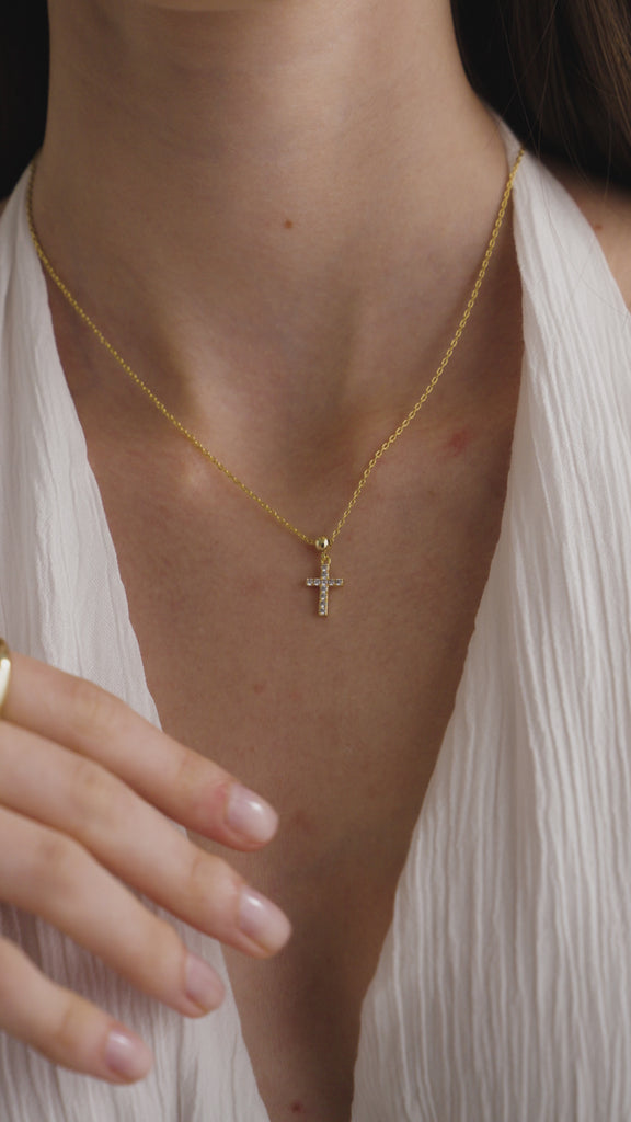 #Variant_Yellow Gold / Cross